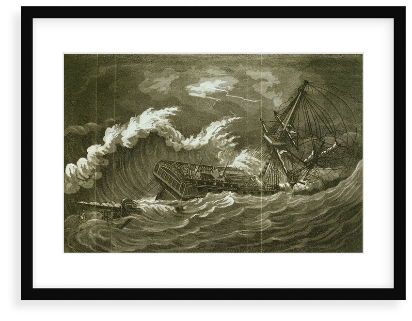 'Phoenix' in rough seas by unknown