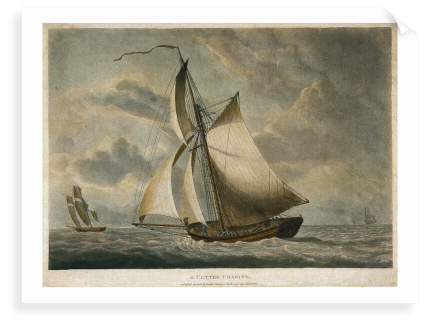 A cutter chasing by Robert Dodd