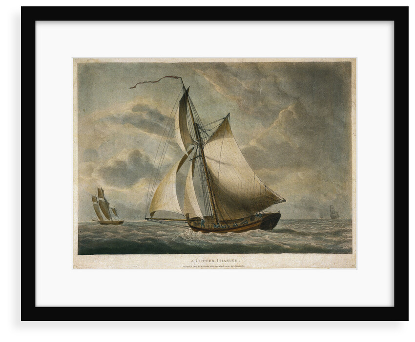 A cutter chasing by Robert Dodd