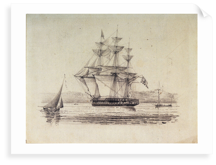 HMS 'President' by H. V.