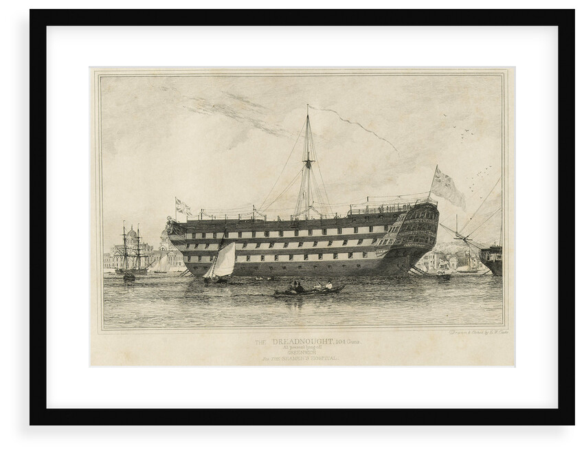 The 'Dreadnought' by Edward William Cooke