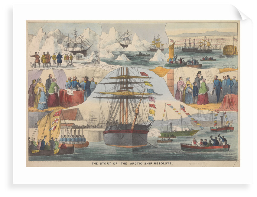The story of the arctic ship 'Resolute' by B. J. R. (artist)