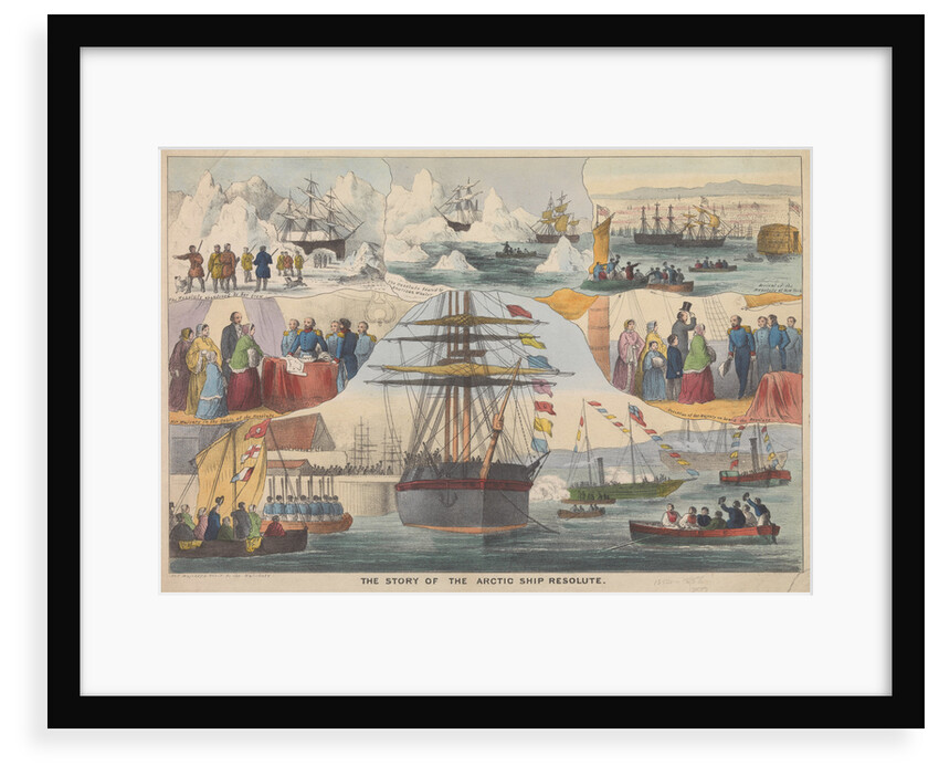 The story of the arctic ship 'Resolute' by B. J. R. (artist)