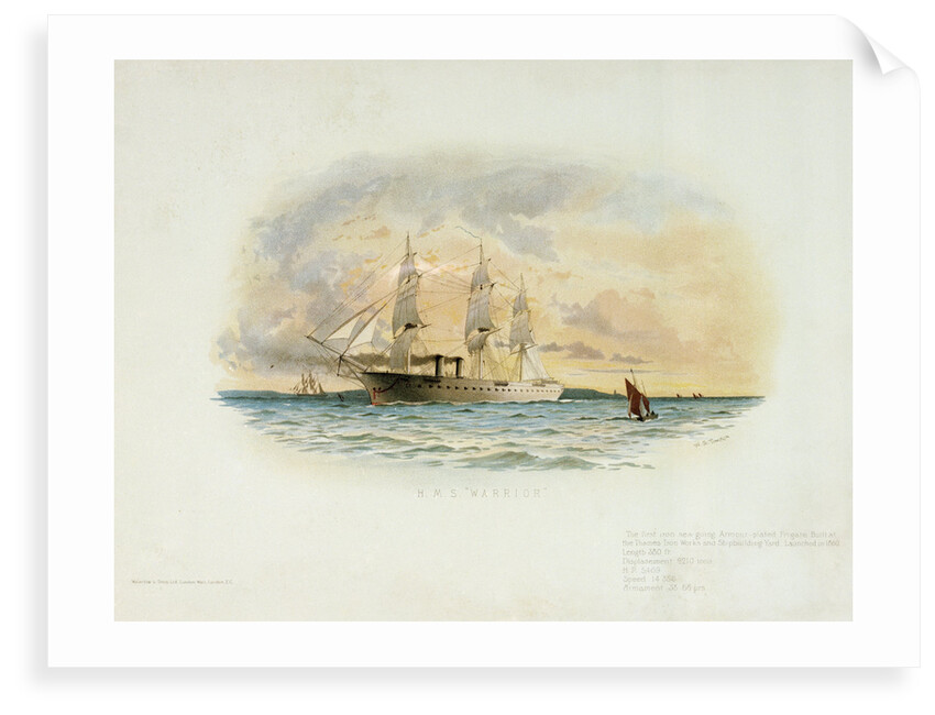HMS 'Warrior' (1860) by W.S. Tomkin