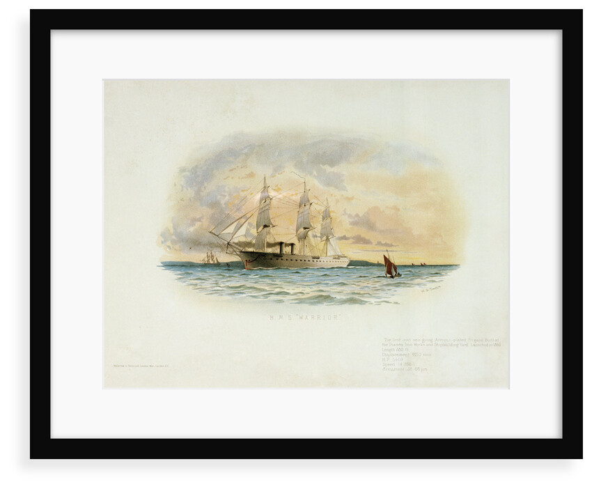 HMS 'Warrior' (1860) by W.S. Tomkin
