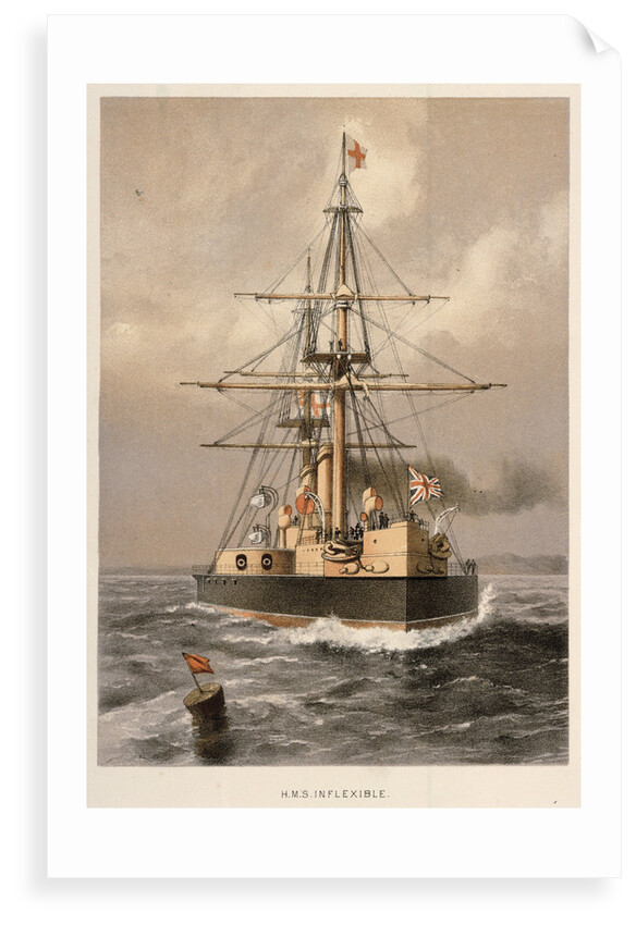 HMS 'Inflexible' by Griffin & Co