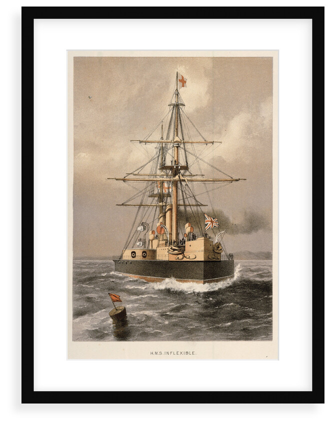 HMS 'Inflexible' by Griffin & Co