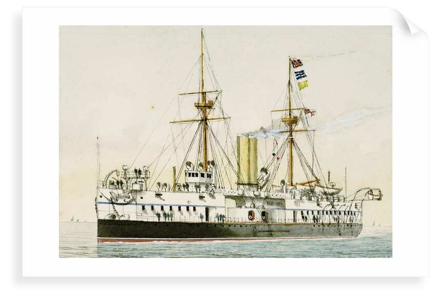 HMS 'Colossus' (1887) by unknown