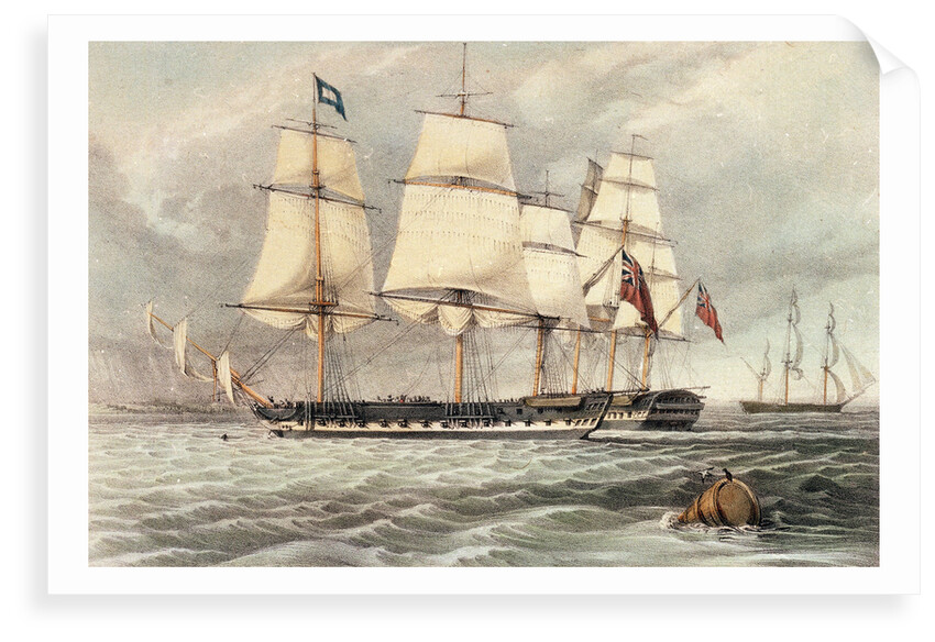 The 'Marchioness of Ely' & 'General Hewitt', 16 June 1822 by J. Luard