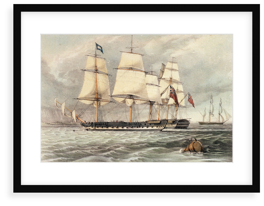 The 'Marchioness of Ely' & 'General Hewitt', 16 June 1822 by J. Luard