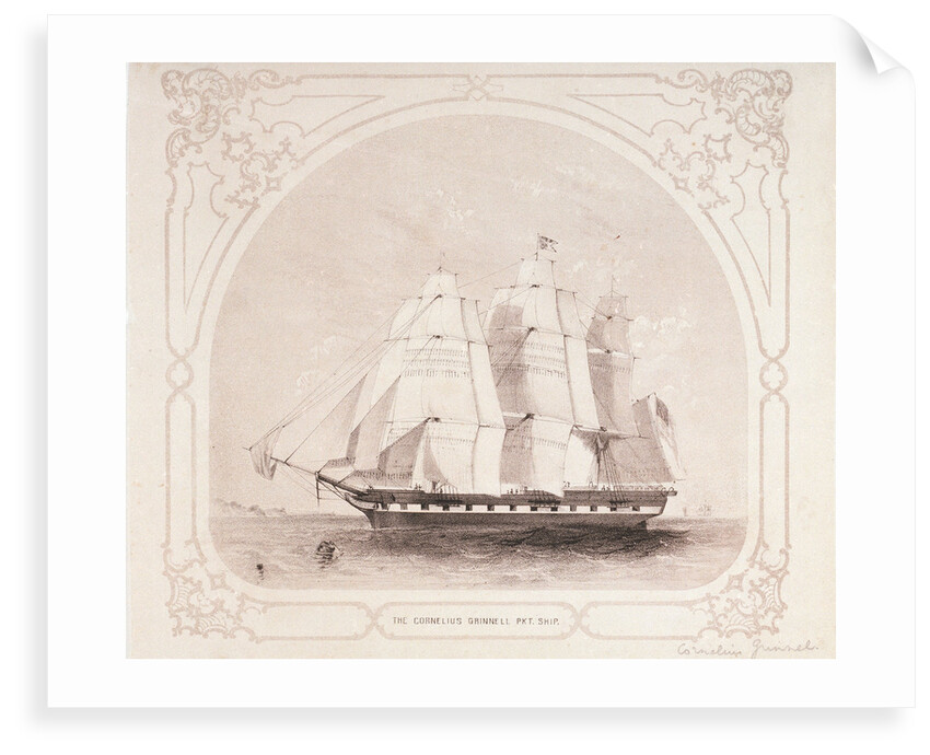 The packet ship 'Cornelius Grinell' by unknown