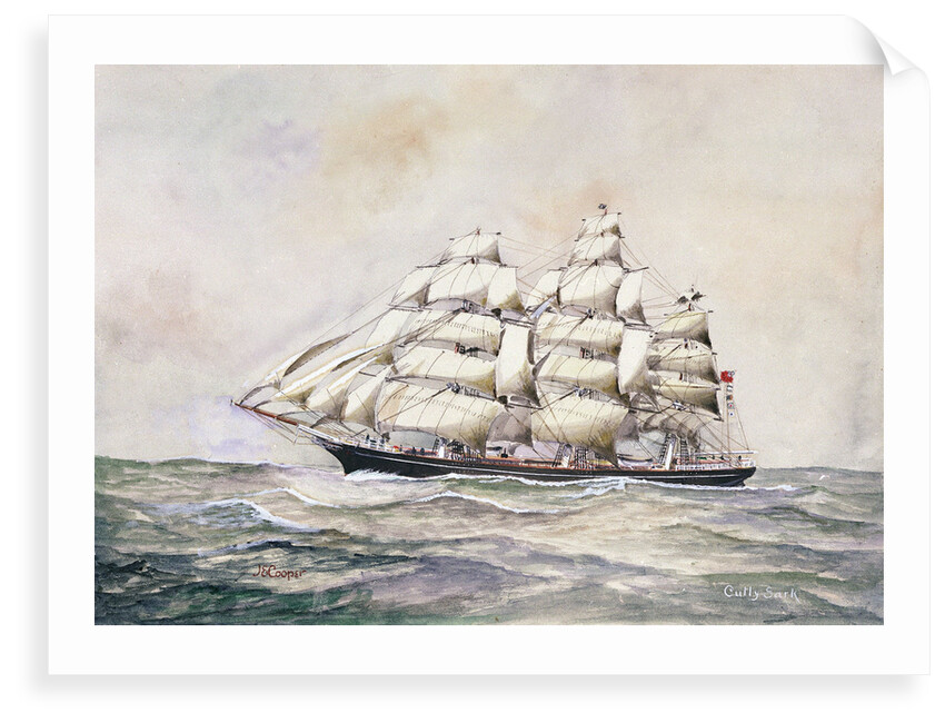 'Cutty Sark' (1869) by J. E. Cooper