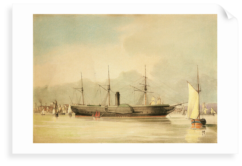The steamship 'Oriental' by N.J. Kempe