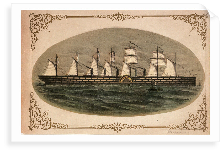 Leviathan 'Great Eastern' by unknown
