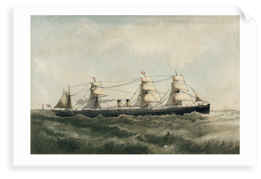The 'Britannic' by A.S. Palethorpe