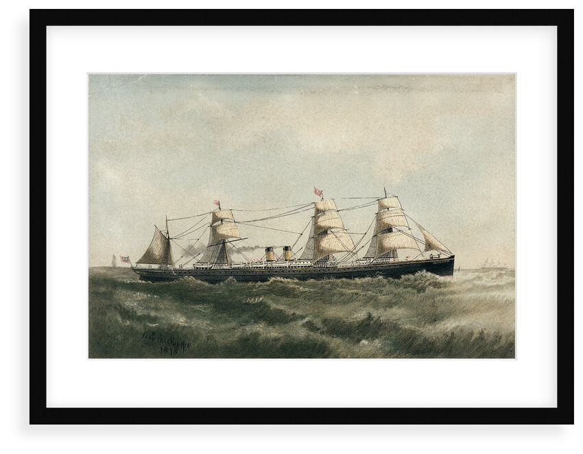 The 'Britannic' by A.S. Palethorpe