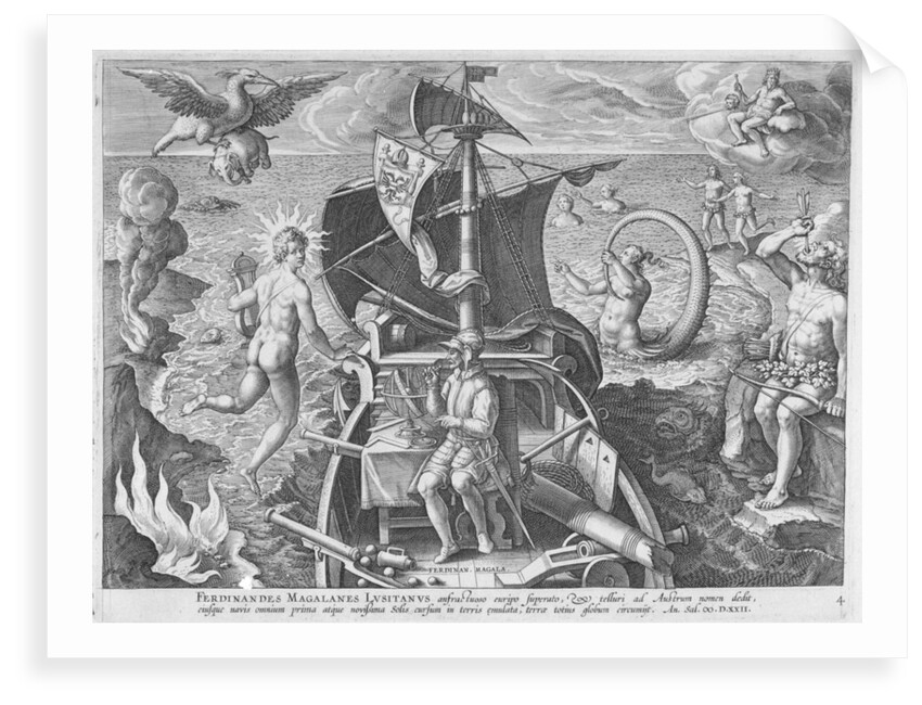 Ferdinand Magellan (1480-1521) by Johannes Stradanus