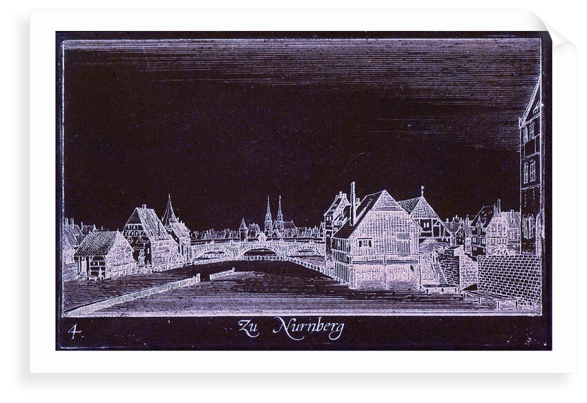 Nuremberg by Wenceslaus Hollar