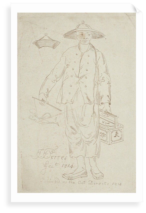 Chinese fisherman by John Thomas Serres