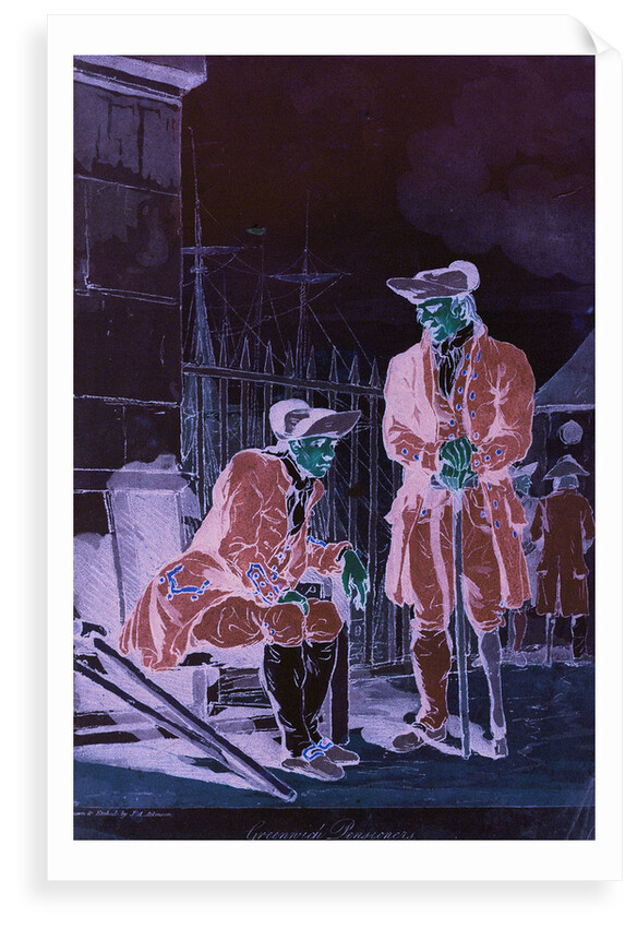 Greenwich Pensioners by John Augustus Atkinson