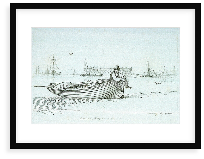 Medway August 9 1824 by Chatfield & Coleman