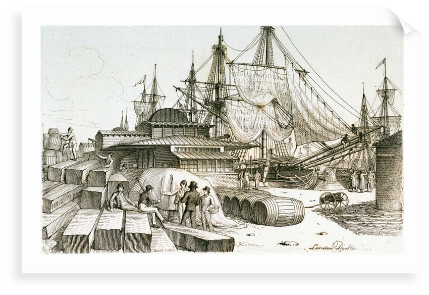 London Docks by Chatfield & Coleman
