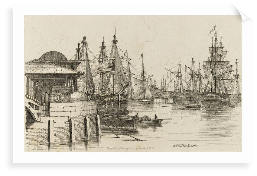 London Docks by Chatfield & Coleman