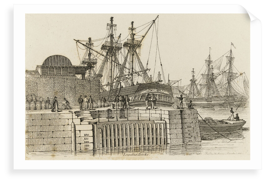 London Docks by Chatfield & Coleman