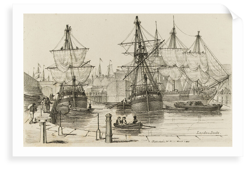 London Docks by Chatfield & Coleman