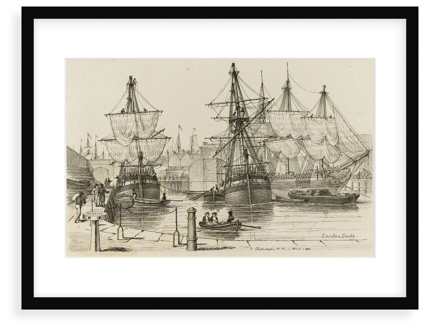 London Docks by Chatfield & Coleman