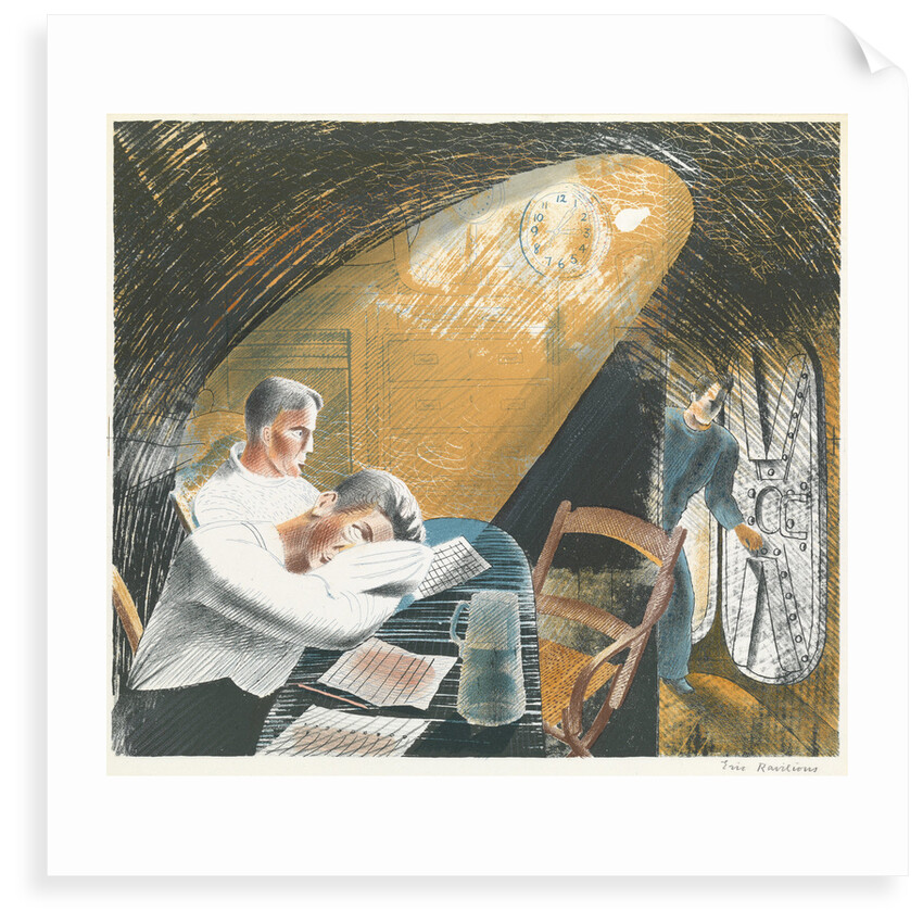 The Ward Room One by Eric Ravilious