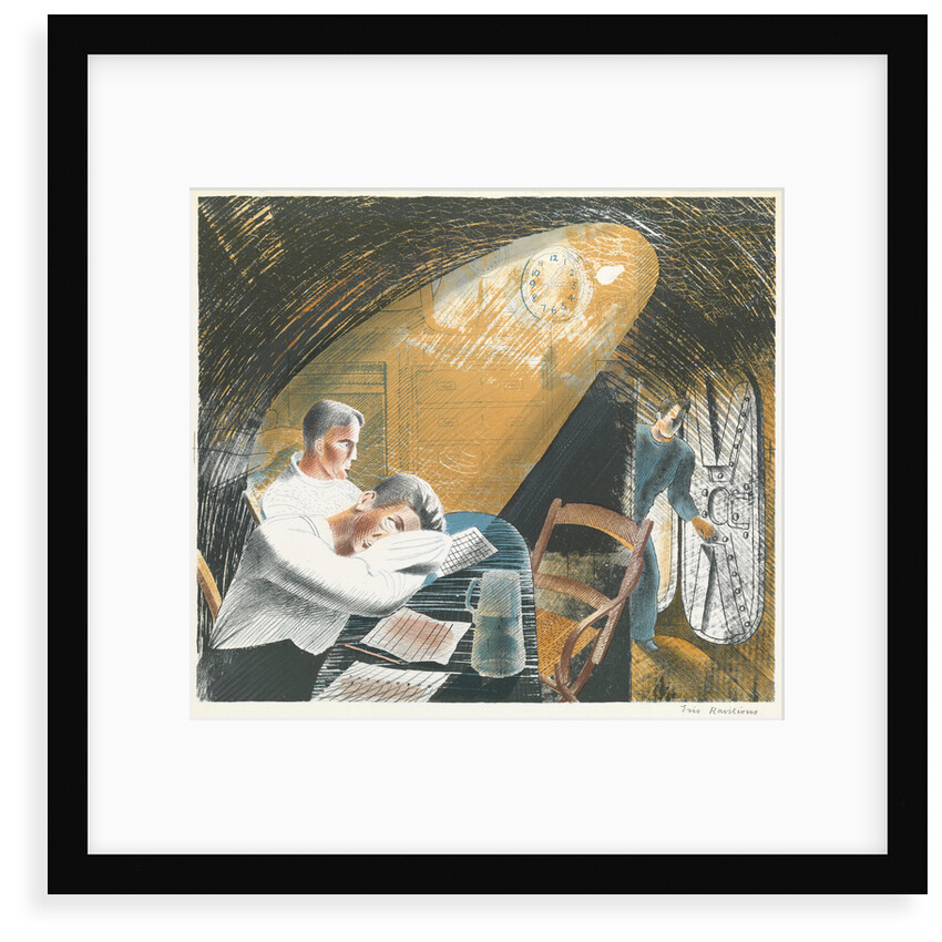 The Ward Room One by Eric Ravilious