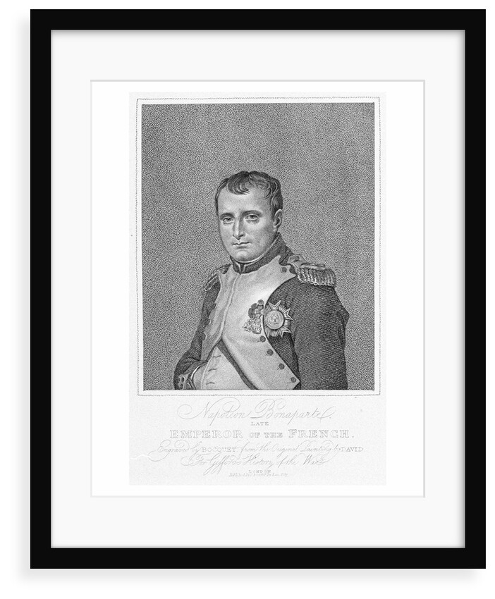 Napoleon Bonaparte by Jacques Louis David
