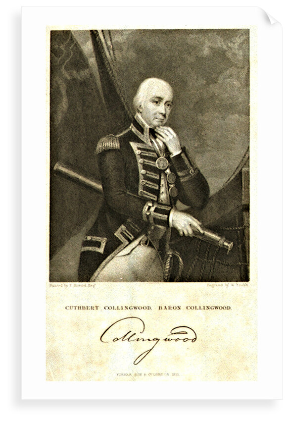Cuthbert Collingwood, Baron Collingwood by F. Howard