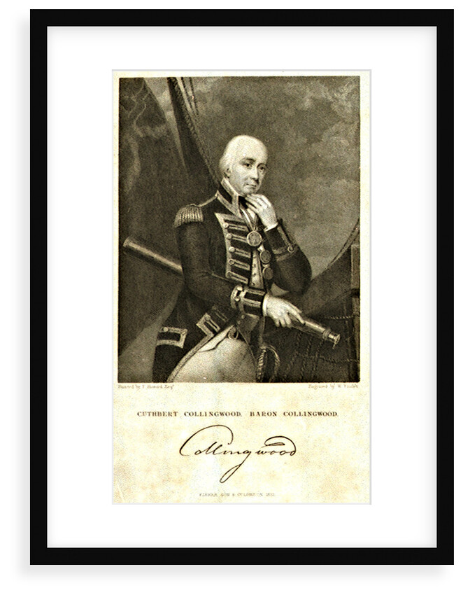 Cuthbert Collingwood, Baron Collingwood by F. Howard