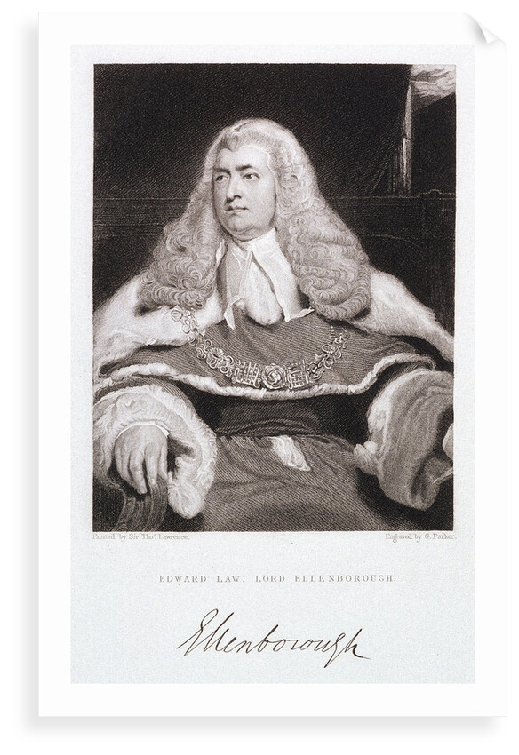 Edward Law, Lord Ellenborough by Thomas Lawrence