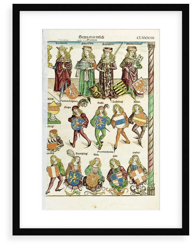 The Nuremberg Chronicle by Hartmann Schedel by Michael Wolgemut