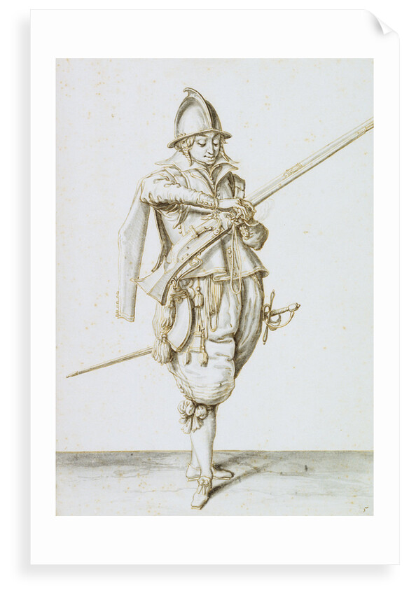 Drawing for the exercise of armes, 1607 by Jacob de Gheyn