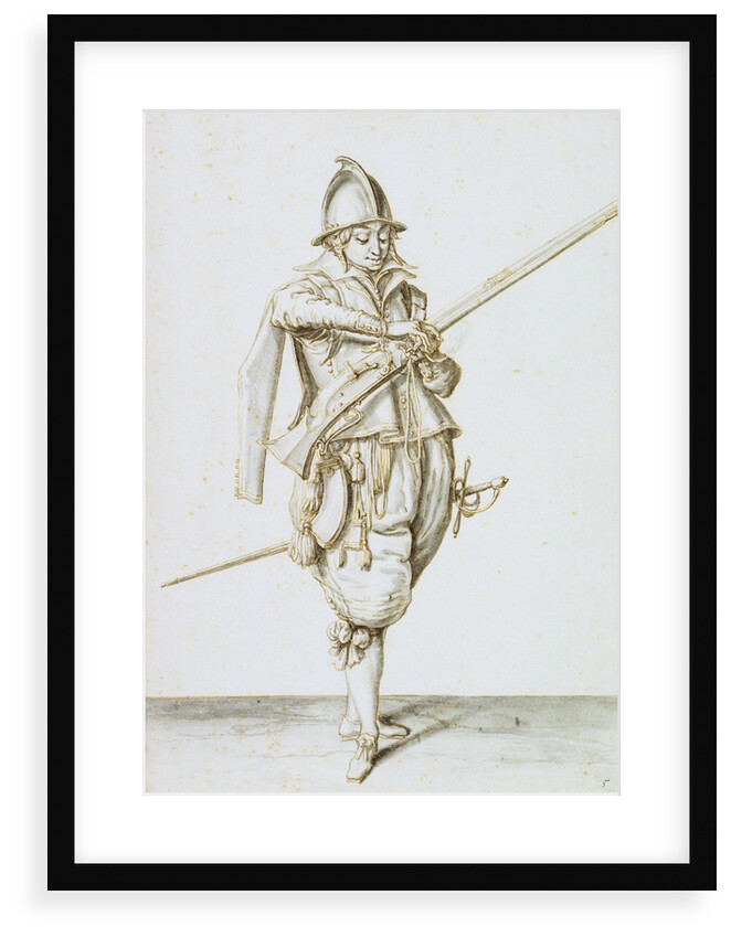 Drawing for the exercise of armes, 1607 by Jacob de Gheyn