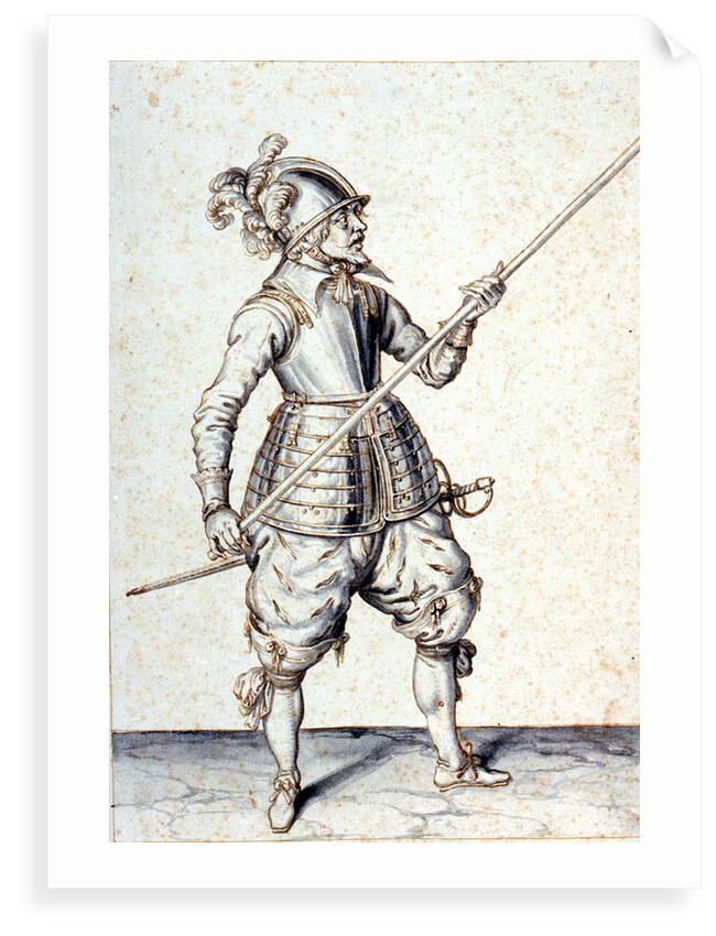 Drawing for the exercise of armes, 1607 by Jacob de Gheyn