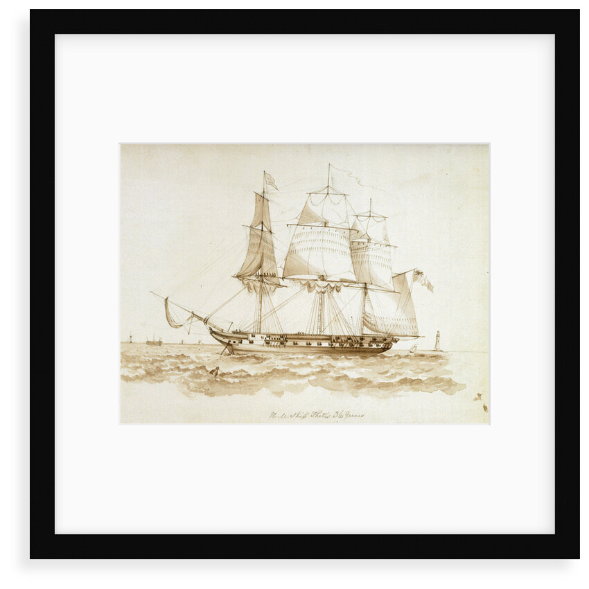 HMS 'Thetis' by British School