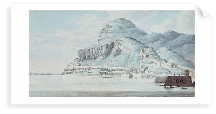 Rock of Gibraltar by George Bulteel Fisher
