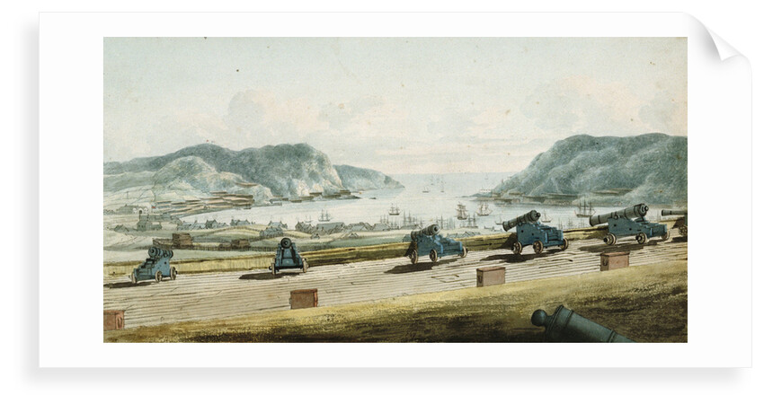 View of St. John's, Newfoundland from Fort Townsend by George Bulteel Fisher