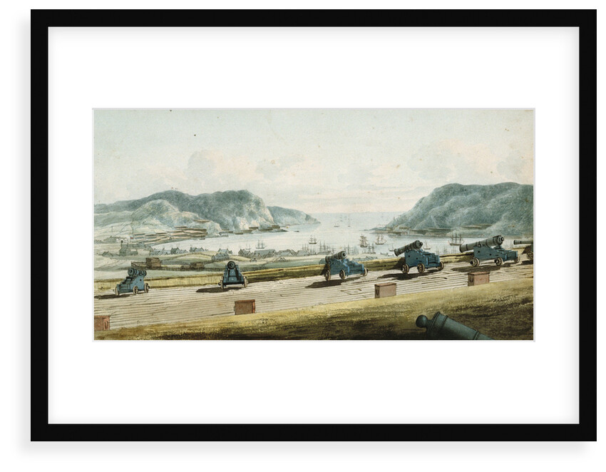 View of St. John's, Newfoundland from Fort Townsend by George Bulteel Fisher