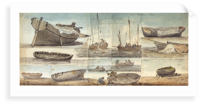 Dover 1815. Pumping by William Payne