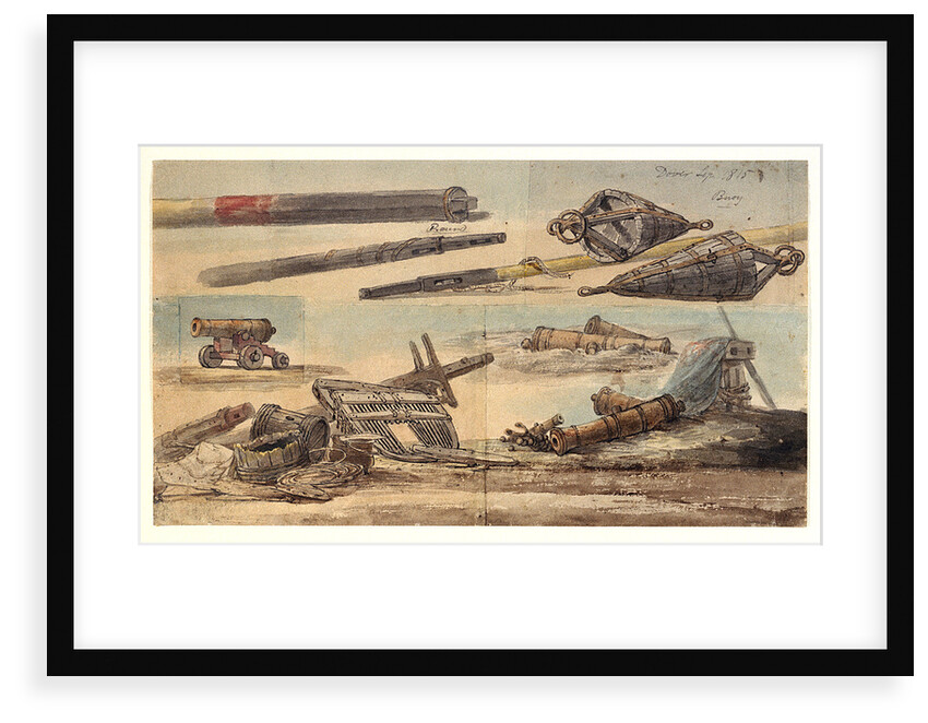 Dover Sep 1815. Buoy. Round by William Payne