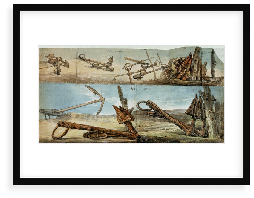 Dover 1817. Stream Anchor by William Payne