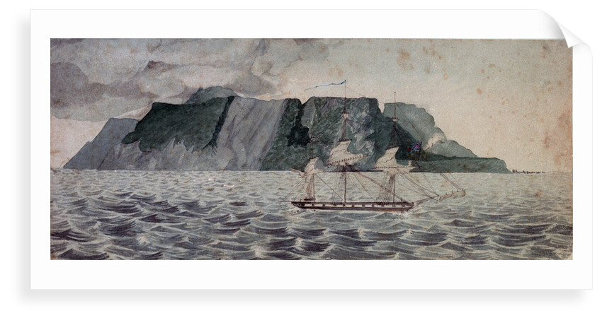 Island of Tristan de Cunha by British School