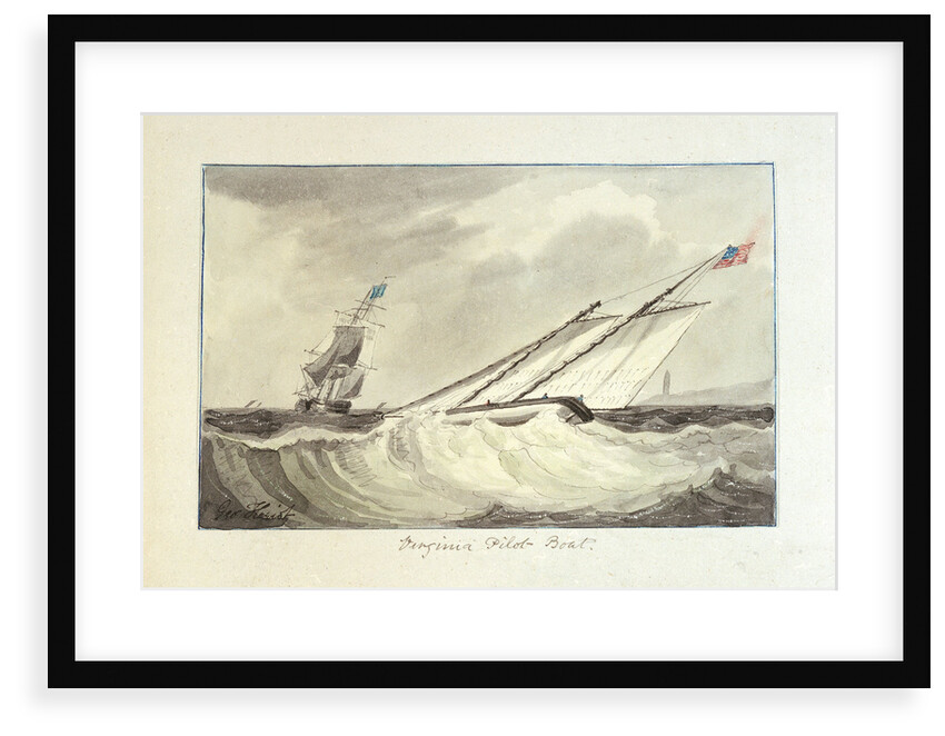 Virginia pilot boat by George Heriot