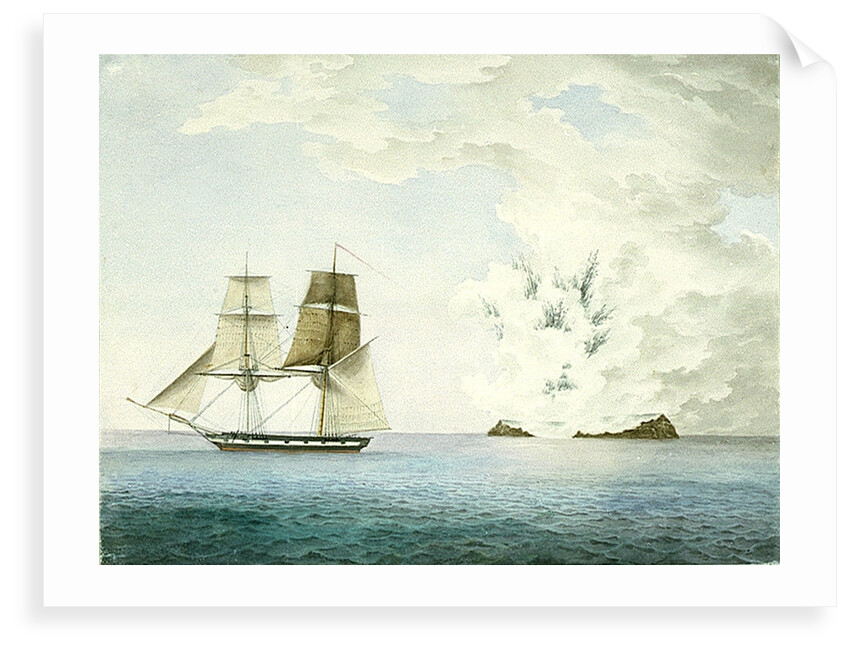 Graham Island, Sicily by British School